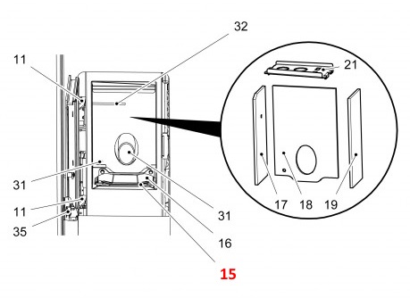 Haas-Sohn Pallazza II 519.08 branderpot