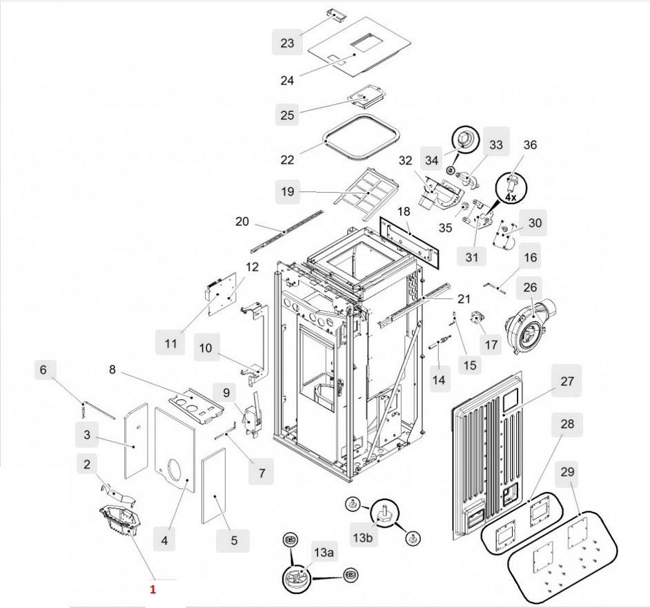 Haas-Sohn HSP 6 Premium 539.08 branderpot