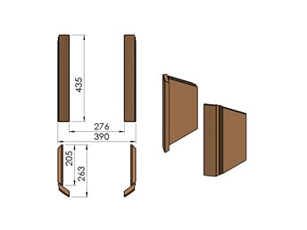 Termatech TT20 Zijsteen Set