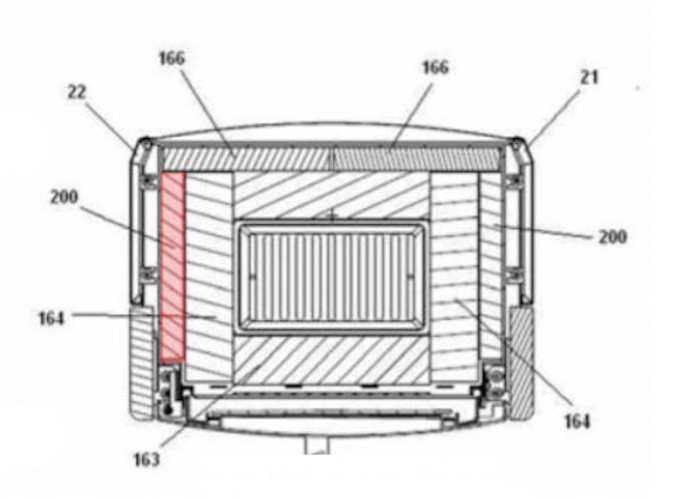 Haas-Sohn Merida 305.15 Zijsteen links