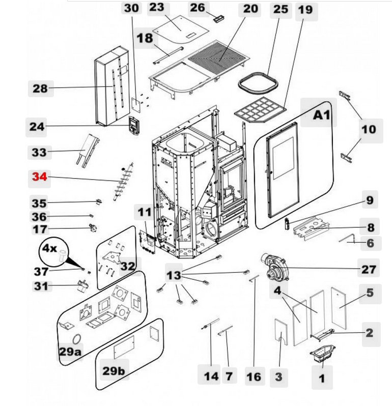 Haas+Sohn HSP 8 Home 445.08 Förderschnecke