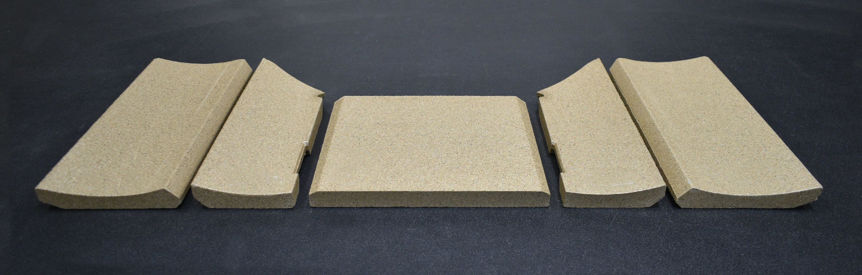 Contura 510 Style Zijsteen Set
