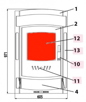 Haas-Sohn Oristano 266.17 Glasruit