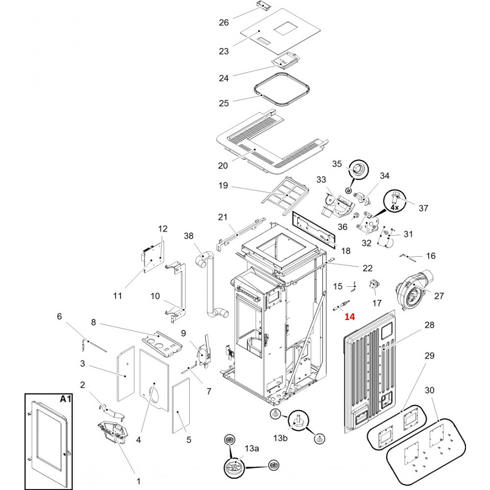 Haas-Sohn Pallazza III RLU-PGI 520.08 Ontsteking