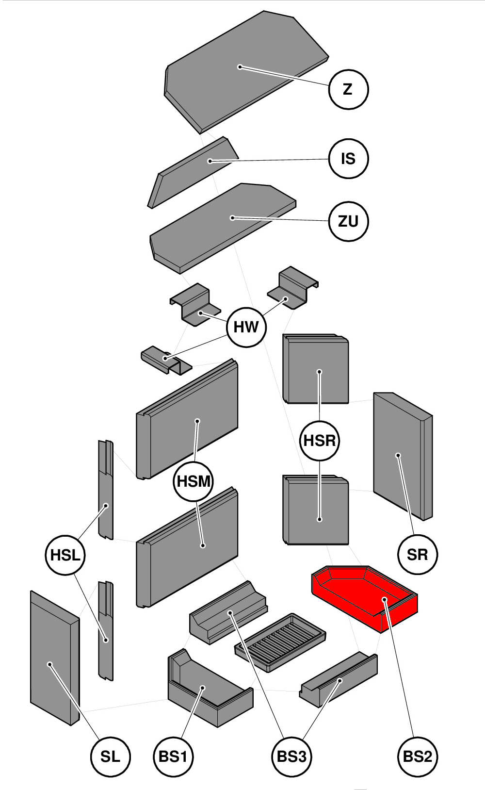 Haas-Sohn Genf II Bodemsteen rechts