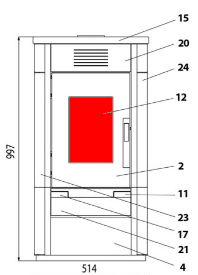Haas-Sohn Javus 201.14 Glasruit