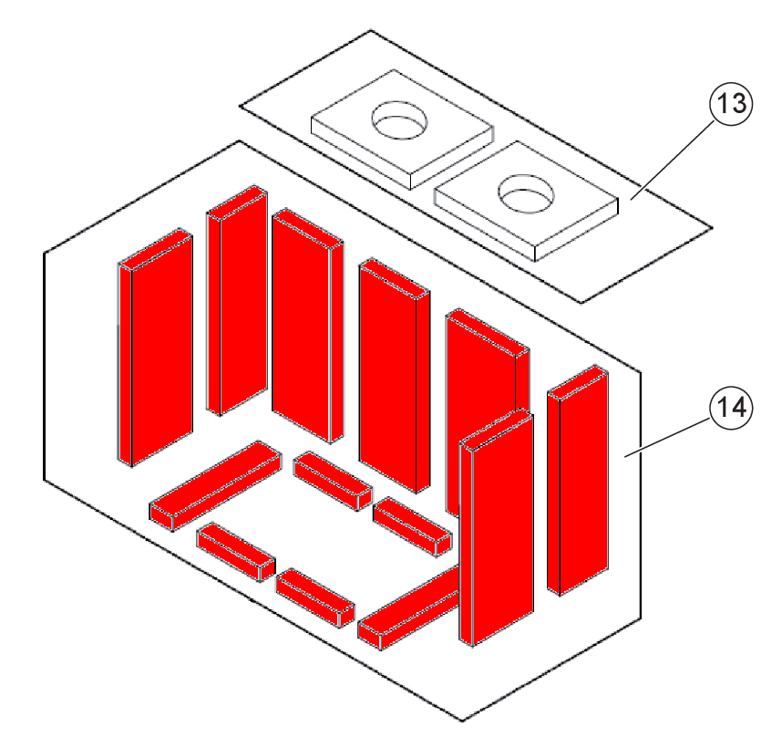 Techfire UNI-1064 binnenwerk