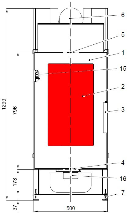 Haas-Sohn Pinus 218.17 Glasruit