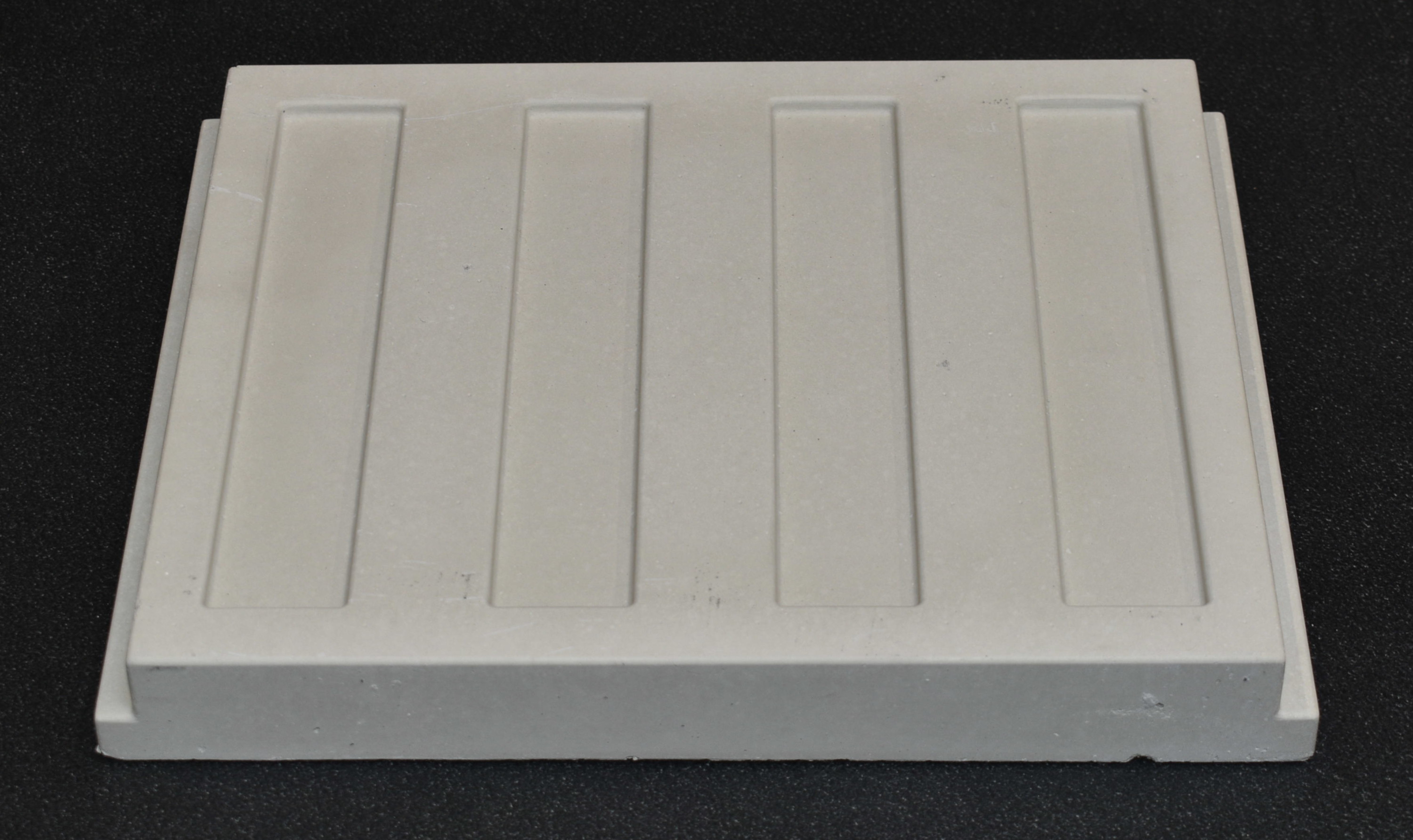 Spartherm Arte 3RL-80h Achterste muur steen midden boven Set B