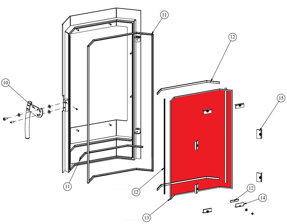 Fireplace Karthago Novo Glasruit