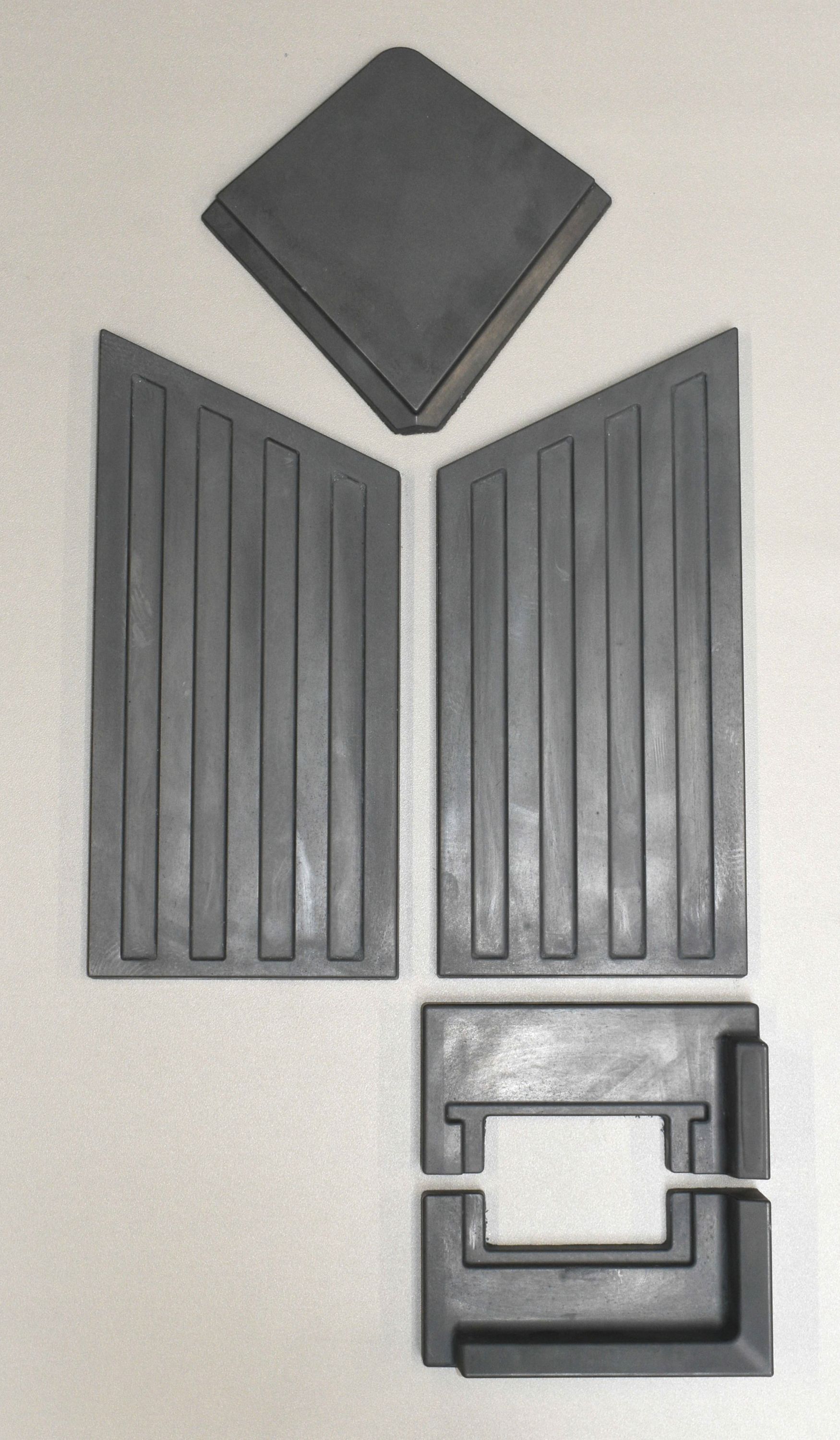 Spartherm Cubo L RLU binnenwerk Set zwart