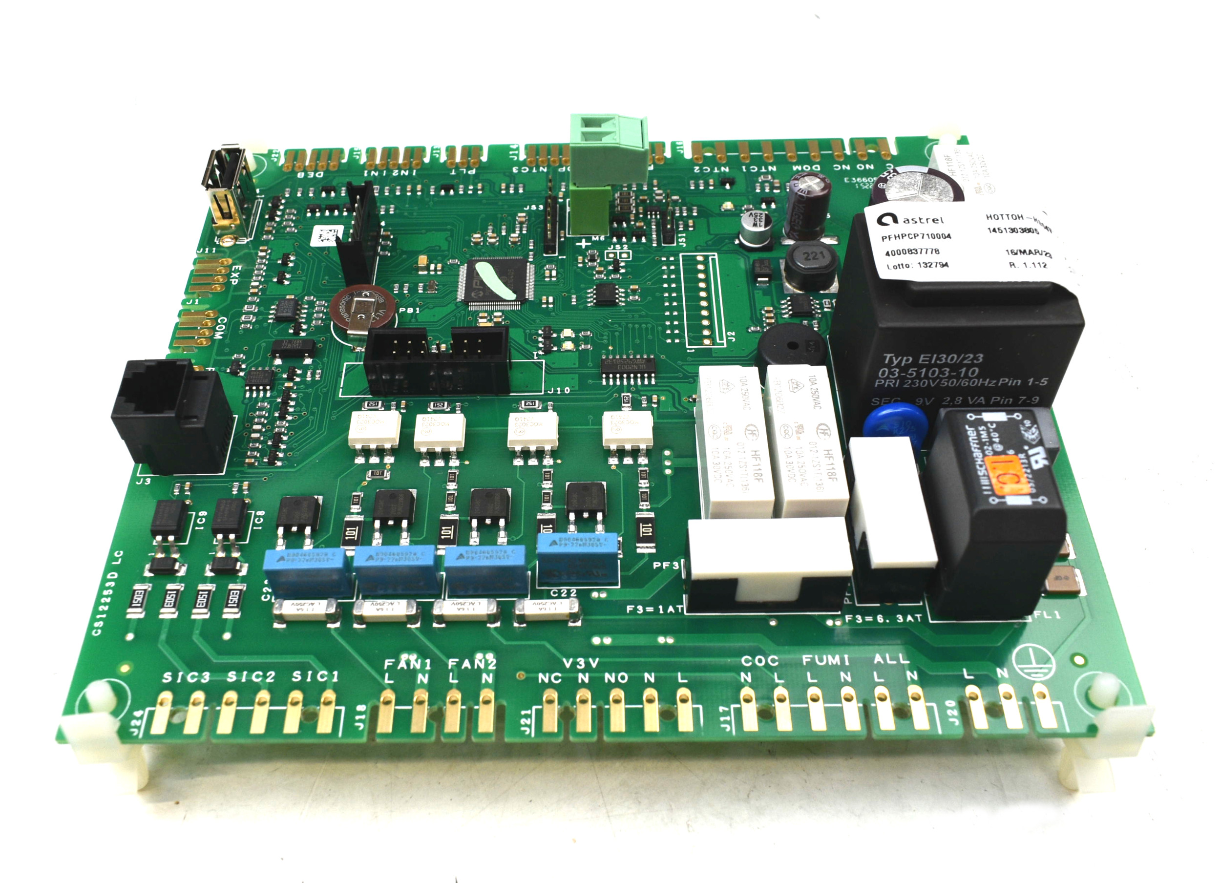 MCZ CLUB 2.0 AIR moederbord