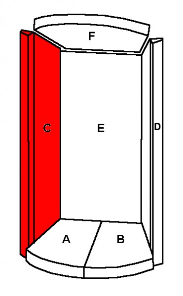 Cera Nobilis 100 Zijsteen links B