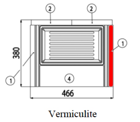 Haas-Sohn Vestre 268.17 Zijsteen rechts
