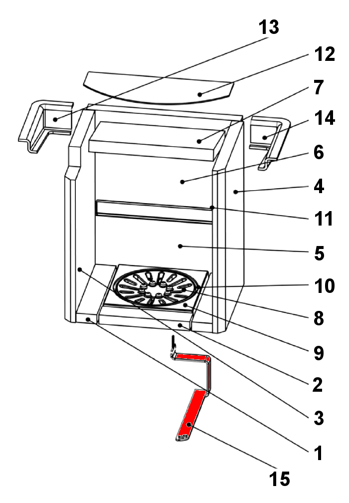 Drooff Malgrade schudstang