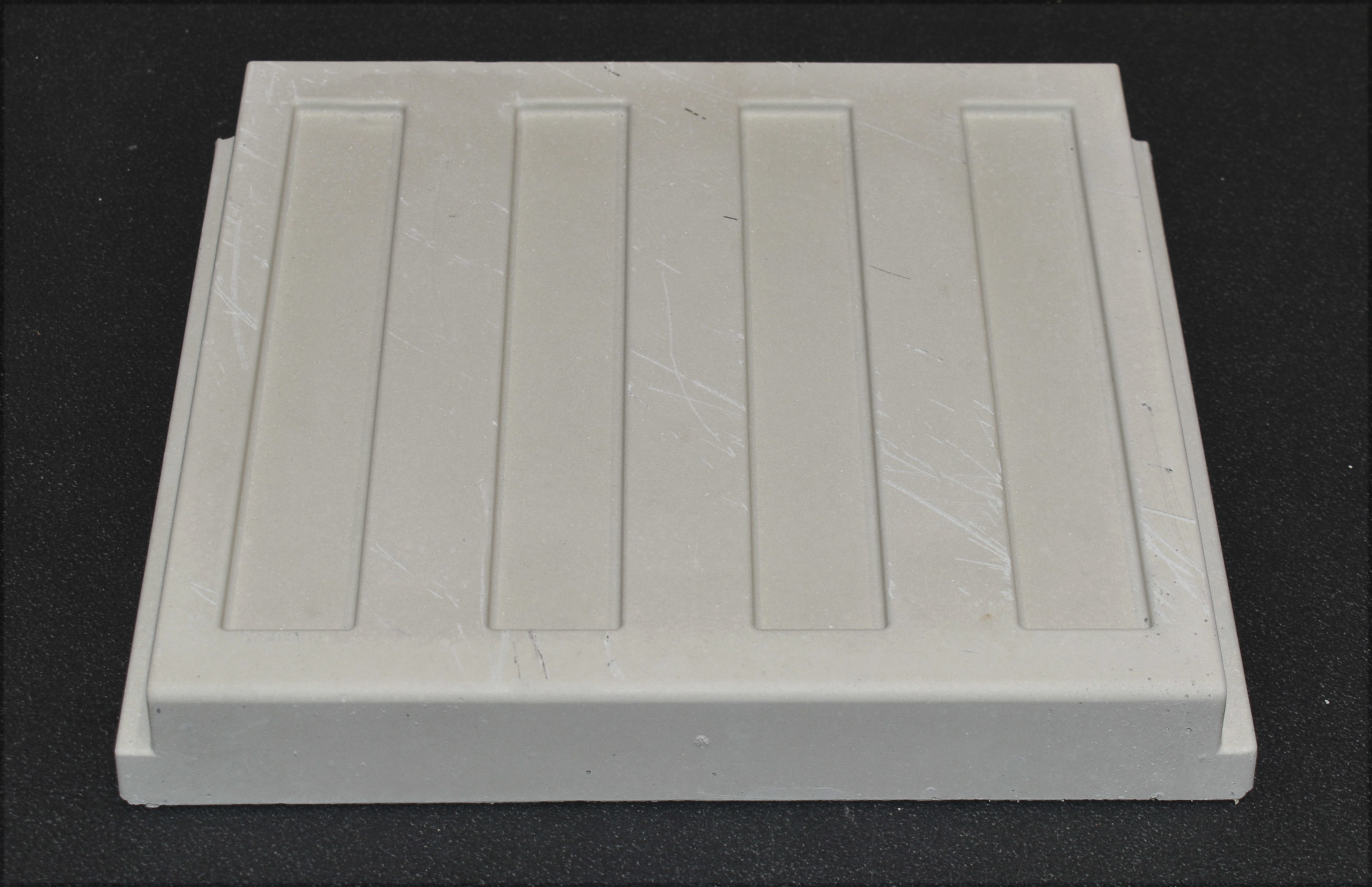 Spartherm Arte 3RL-80h Achterste muur steen midden onder Set A